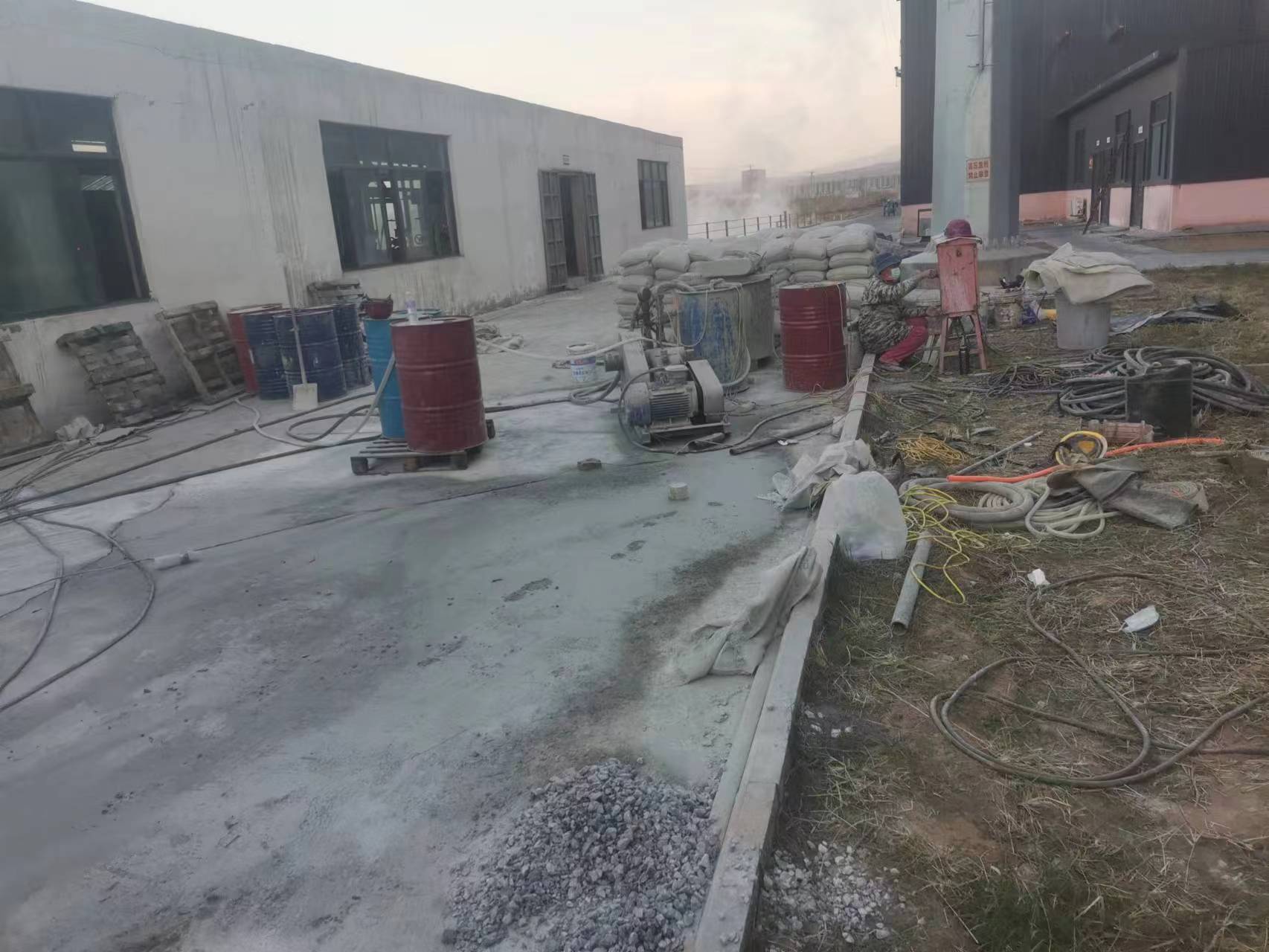 正镶白厂房地基沉降注浆
